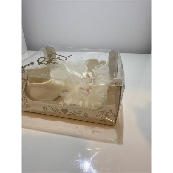 Vintage Japan Baby Cradle Knit Shoes -Size 1 - Picture 5 of 5